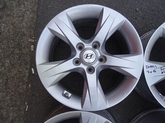 Alu disky originál Hyundai, 16", 5x114.3, ET 40, šíře 7J - 5