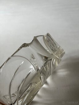 krásná broušená mísa - 5