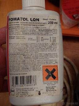 Vybavení fotokomory - 5