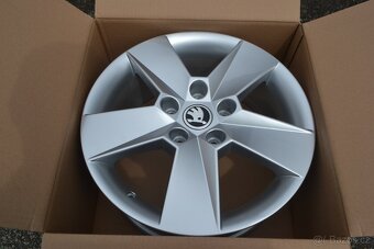 Š.Octavia III+ Oct.IV + facelift– NOVÉ 16 orig. Alu disky . - 5