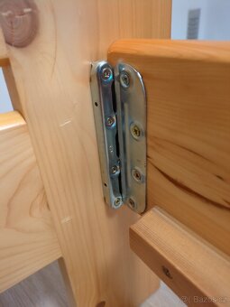 Postel z masivu 80 x 200 s matrací - 5