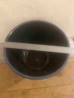 Keramický květináč + 2 x obal na pokojovku - 5