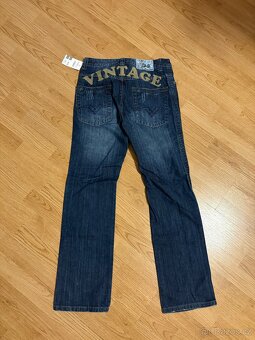 JBC Vintage Modré Dámské Džíny - 5