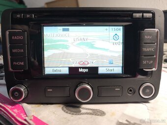 VW RNS315 BT DAB autorádio navigace 3C0035279M - 5