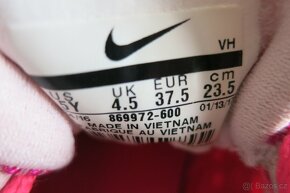 Dámské/dívčí růžové tenisky Nike č.37.5 - 5