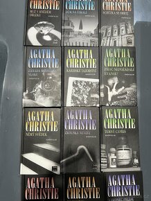 Detektivní knihy Agatha Christie + 4 další - 5