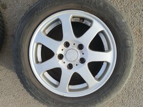 15" Alu disky ENZO (KBA 46639) + MICHELIN ALPIN A4 - 5