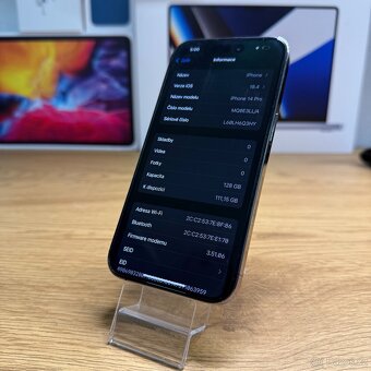 iPhone 14 Pro 128GB deep purple, 12 měsíců záruka - 5
