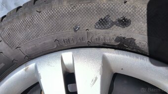 4x kola Škoda 185/55 R15 plech 5x100 Kleber - 5