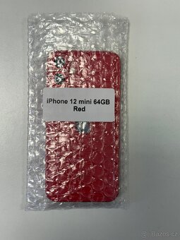 Apple iPhone 12 mini, 64GB (PRODUCT)RED použité - 5