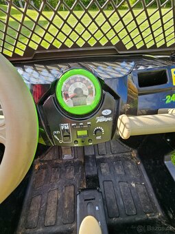 Dětské elektrické auto Peg-Pérego Polaris Ranger RZR + vlek - 5