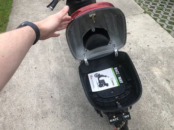 Elektroskútr Racceway E-Moped 80 km/h, Nejlepší tuning 5,2kW - 5