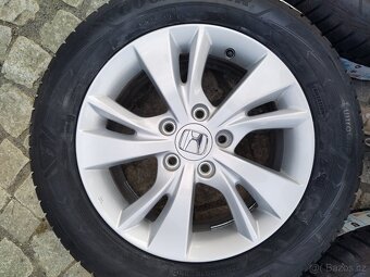 HONDA HR-V orig al. disky 5x114,3 + 215/60/16 ZIMA - 5