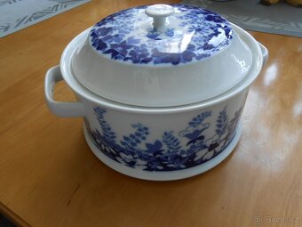 RETRO polévková mísa pr.22cm JOSEFÍNA - Loučky - má oťuky - 5