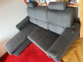 Rohová pohovka s úložným prostorem, perfektní stav - 5