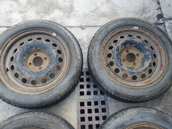 16" 4x108 zimní komplet Citroen Peugeot + 205/55/16 8mm - 5