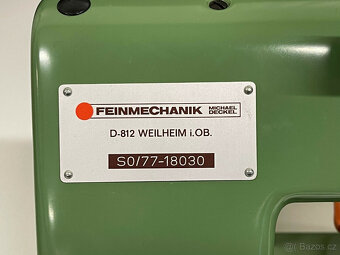 Přesná bruska na nástroje M. Deckel SO 77-18030 + Hofmann TS - 5