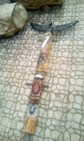 dřevěné sochy, výrob totemů od známého sochaře - 5