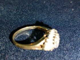 Zlaty damsky prsten Diamanty Vaha 2,837 g - 5