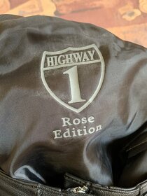 dámské kožené moto kalhoty a vesta HIGHWAY Rose Edition - 5