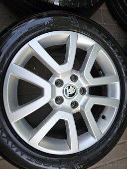 ALU letní kola Škoda 5x112 R17 Yeti Spitzberg - 5