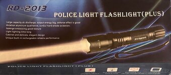 Rd-2013 policejni svitilna s funkci elektricky sok - 5