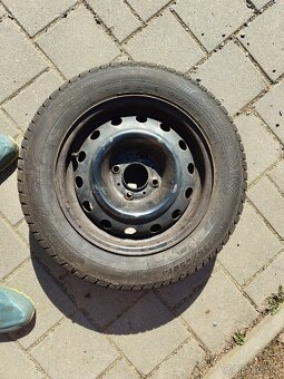 2 sady obutých pneu 4x108 z C3 první generace - 5