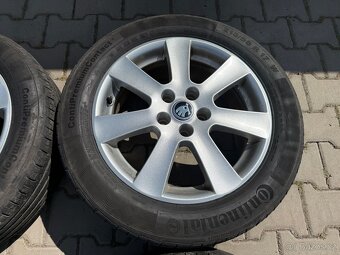 4x al kola 5x112 17 + pneu letní 215/55 R17 - 5