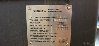 Krbová kamna s výměníkem VERNER - 5