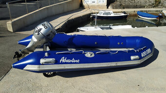 Nafukovací člun 4 m s motorem 20 HP - 5