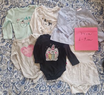 Balík oblečení pro holčičku do 1 roku - 5