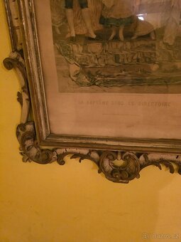 Obraz svatba Francouzského krále- Nádherný rám - 5