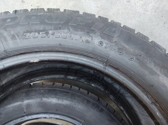 205/55 R16 -VYSOKÝ HRUBÝ VZOREK 7mm  2 - 4pneu - 5