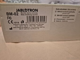 Monitor dechu Jablotron BM-02 - 5