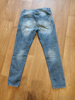 Šisované džíny s elastanem - 5