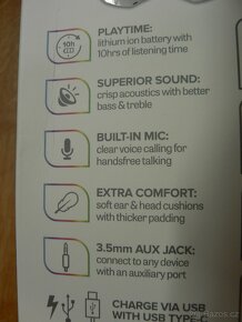 Bluetooth sluchátka Audeeo - 5