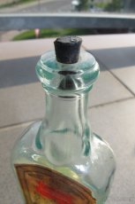 Starožitná lahvička lékárnická z půdy - 5