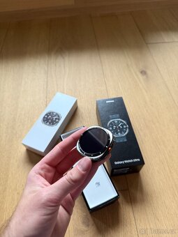 Samsung Galaxy Watch Ultra stříbrný titan - 5