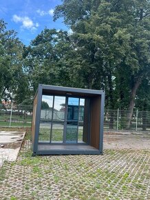 Obytný kontejner PMP 3x7 m s obložením WPC - 5