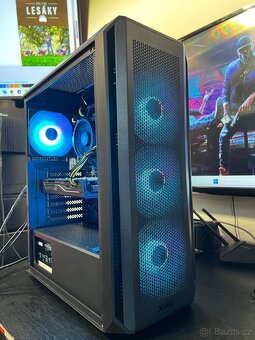 Herní ryzen 5 až 32GB DDR 4, m2 SSD 512GB, RX 470 4GB Win 11 - 5
