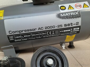 Kompresor 24 l, tlak 8 bar - 5