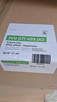 Nová alu Škoda SUPERNOVA 19" černé - 5
