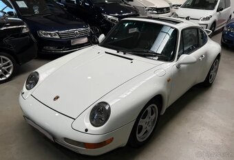 Porsche 993 Carrera 2 Coupé – manuál, Grand Prix bílá - 5