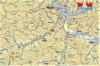 Prodej louky, 5327 m², Lhota u Vsetína - 5