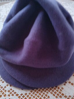 Vlněná kšiltovka, nová - 5