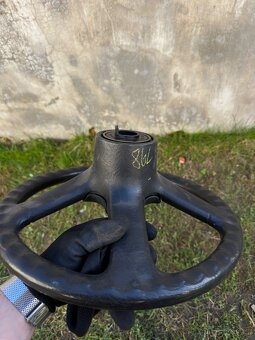 VW polo MK2 tříramenný volant - 5