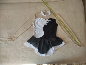Krasobruslařské šaty dívčí, 140 cm, 10 let - 5