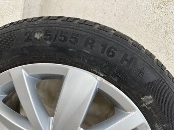 Alu kola škoda-VW 5x100 205/55 R16 - 5