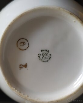 Nabízím porcelánovou sadu na kávu Bohemia - neúplnou - 5