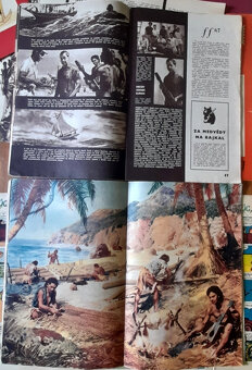 Pionýr kompletní ročník XIV. 1966/67 + desky - il Zd. Burian - 5